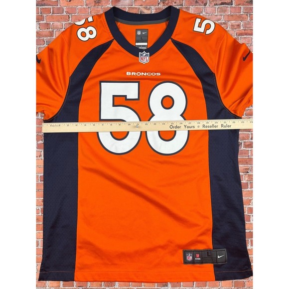 Nike On Field Denver Broncos Von Miller 58 L Sewn Jersey - Picture 3 of 7